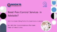 Mick’s Pest Control Adelaide