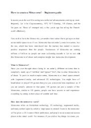 How to create a Metaverse? – Beginners guide