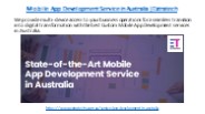 Mobile App Development Service in Australia | Extratech
