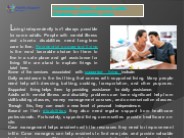 Residential supported Living