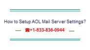 Setup AOL Mail Server Settings +1(833)-836-0944