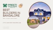 Best Builders in Bangalore