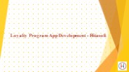 Loyalty Program App Development - Appkodes