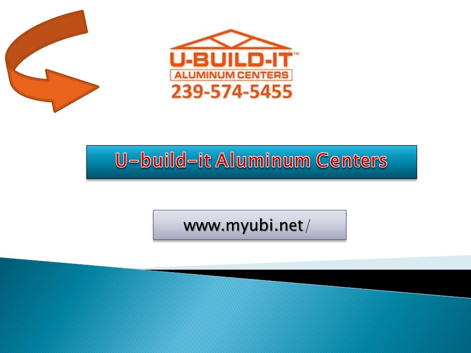 U-Build-It Aluminum Centers