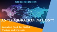 Is Australia An “Immigration Nation”?