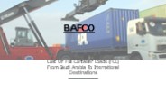 Cost Of Full Container Loads From Saudi Arabia