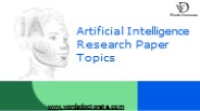 AI Research Paper Topics - Words Doctorate