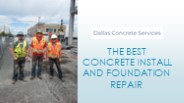 Commercial Concrete Contractors Dallas, TX