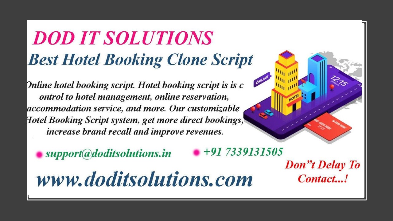 Online Hotel Reservation System - DOD IT SOLUTIONS