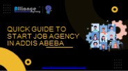 Quick Guide To Start Job Agency in Addis Ababa