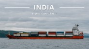 india import export data