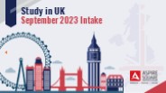 Study in UK in September 2023 Intake
