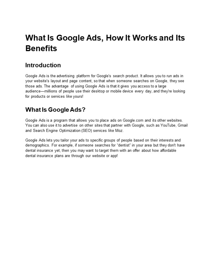 Google Ads Agency in Dubai