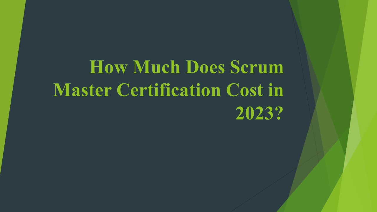 Scrum Master Trainers