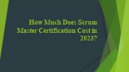 Scrum Master Trainers