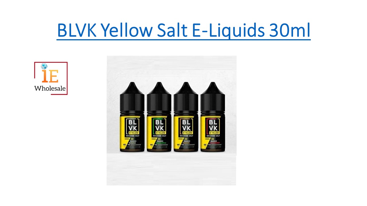 BLVK Yellow Salt E-Liquids 30ml