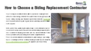 Siding Replacement Contractor | Energy Exterior NW