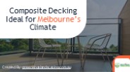 Composite Decking Ideal for Melbourne’s Climate