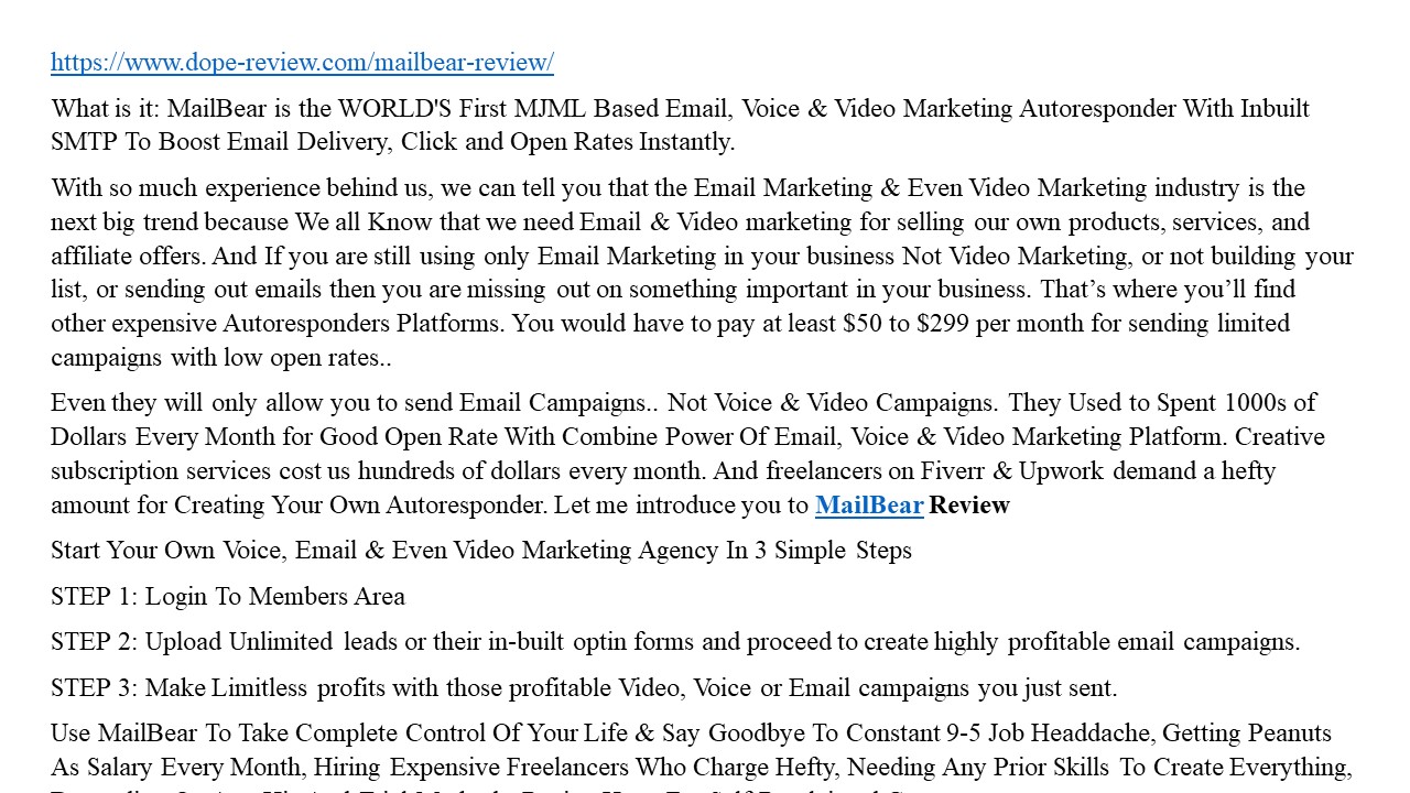 presentation player overlay