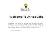 Best Cab Service From Chandigarh To Delhi : United Cabs