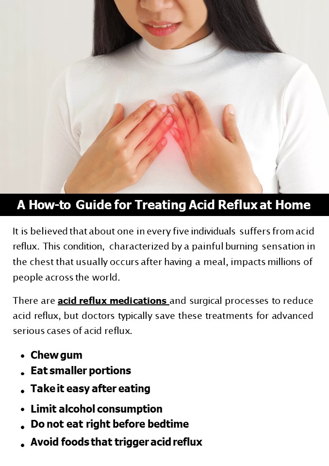 PPT A Howto Guide for Treating Acid Reflux at Home PowerPoint