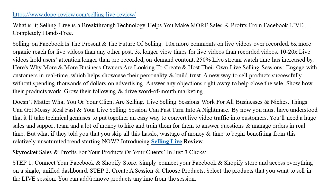 presentation player overlay