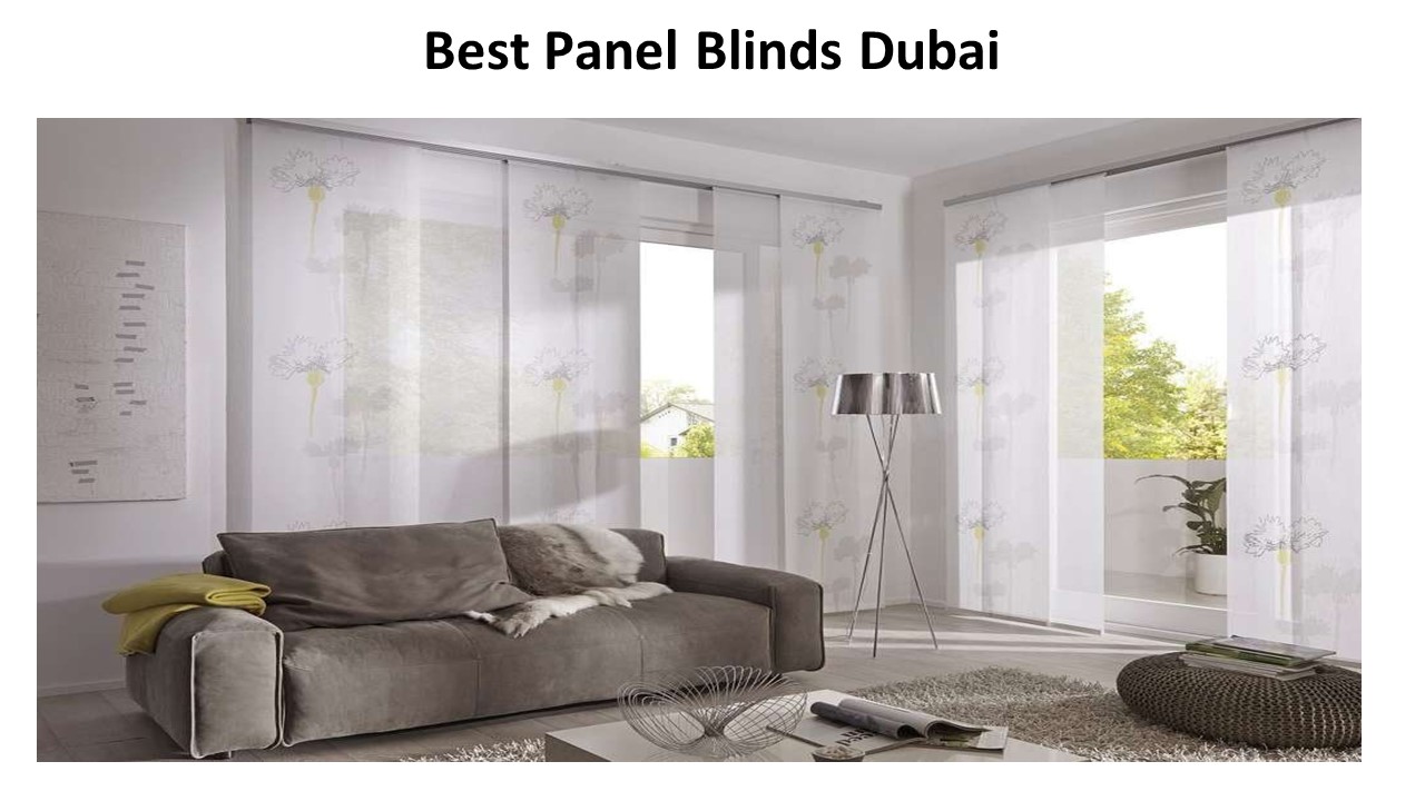 Best Panel Blinds Dubai