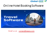 Online Hotel Booking Software