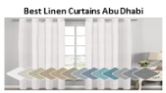 Linen curtains Abu Dhabi