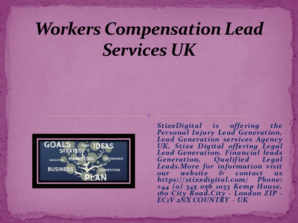 Workers Compensation Lead Services UK
