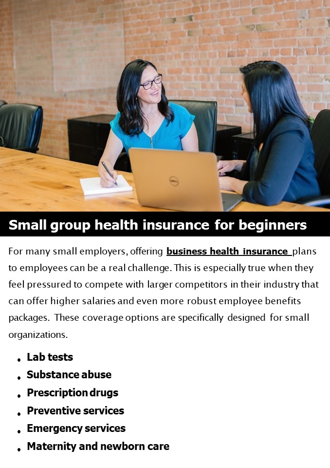 Small group health insurance for beginners