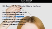Hair Serum 101: The Ultimate Guide to Hair Serum