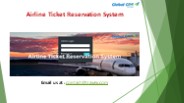 Airline Ticket Reservation System