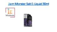 Jam Monster Salt E-Liquid 30ml
