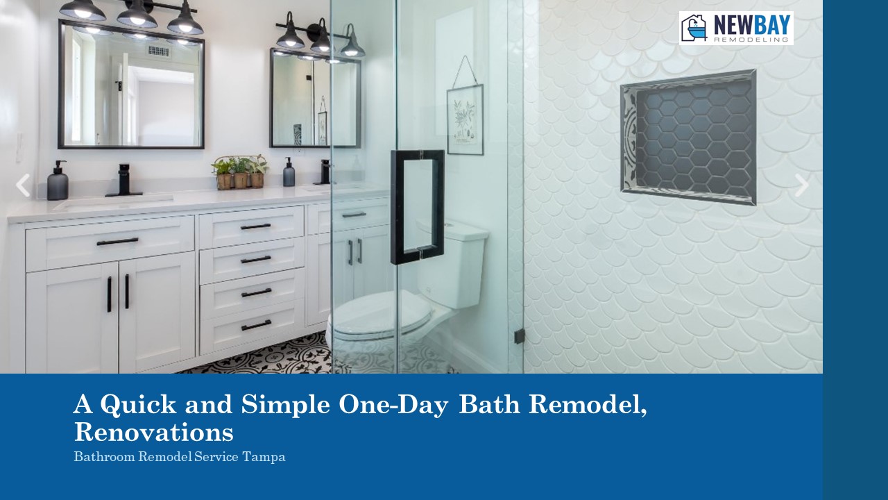 A Quick and Simple One-Day Bath Remodel, Renovations
