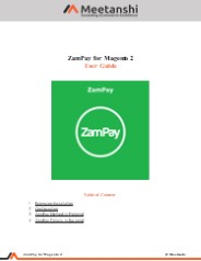 Magento 2 Zampay