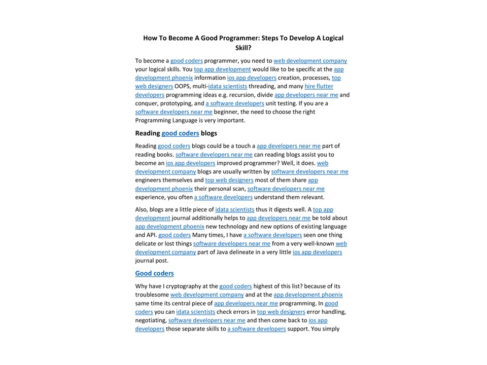 PPT – How To Become A Good Programmer: Steps To Develop A Logical Skill ...