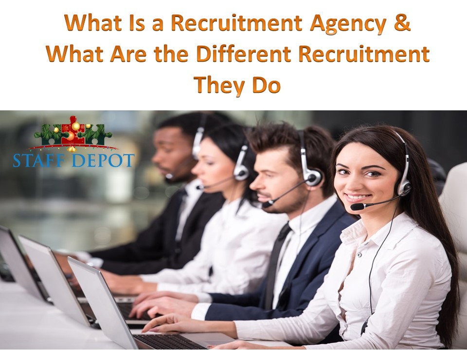 What is a recruitment agency?