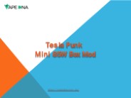 Tesla Punk Mini 85W Box Mod