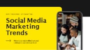 Social Media Marketing Trends