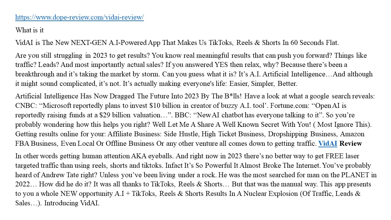 presentation player overlay