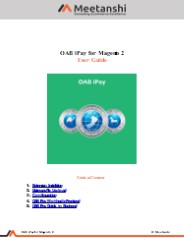 Magento 2 OAB iPay