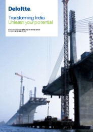 Deloitte Reports: Transforming India Unleash your potential "