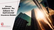 Simson Softwares: The Software for Sophisticated Insurance Brokers