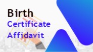 birth certificate affidavit