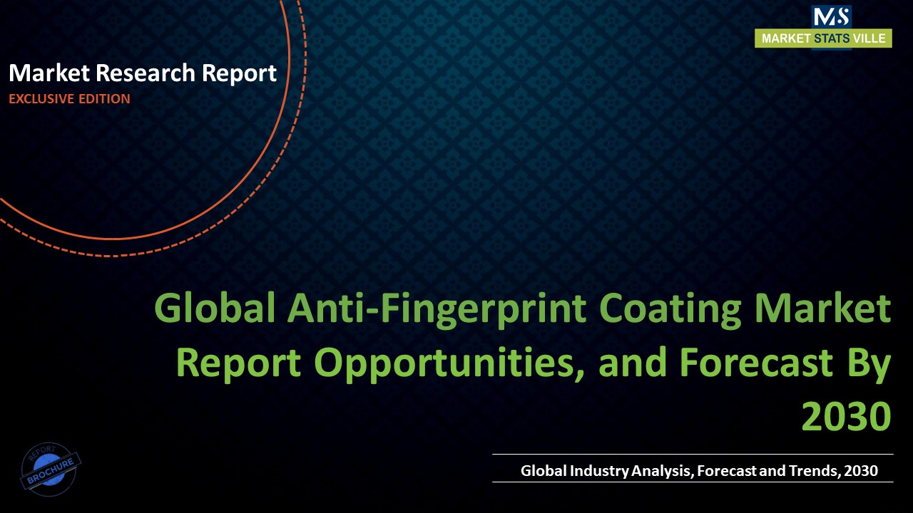 Anti-Fingerprint Coating Market Worth US$ 1,104.9 million by 2030