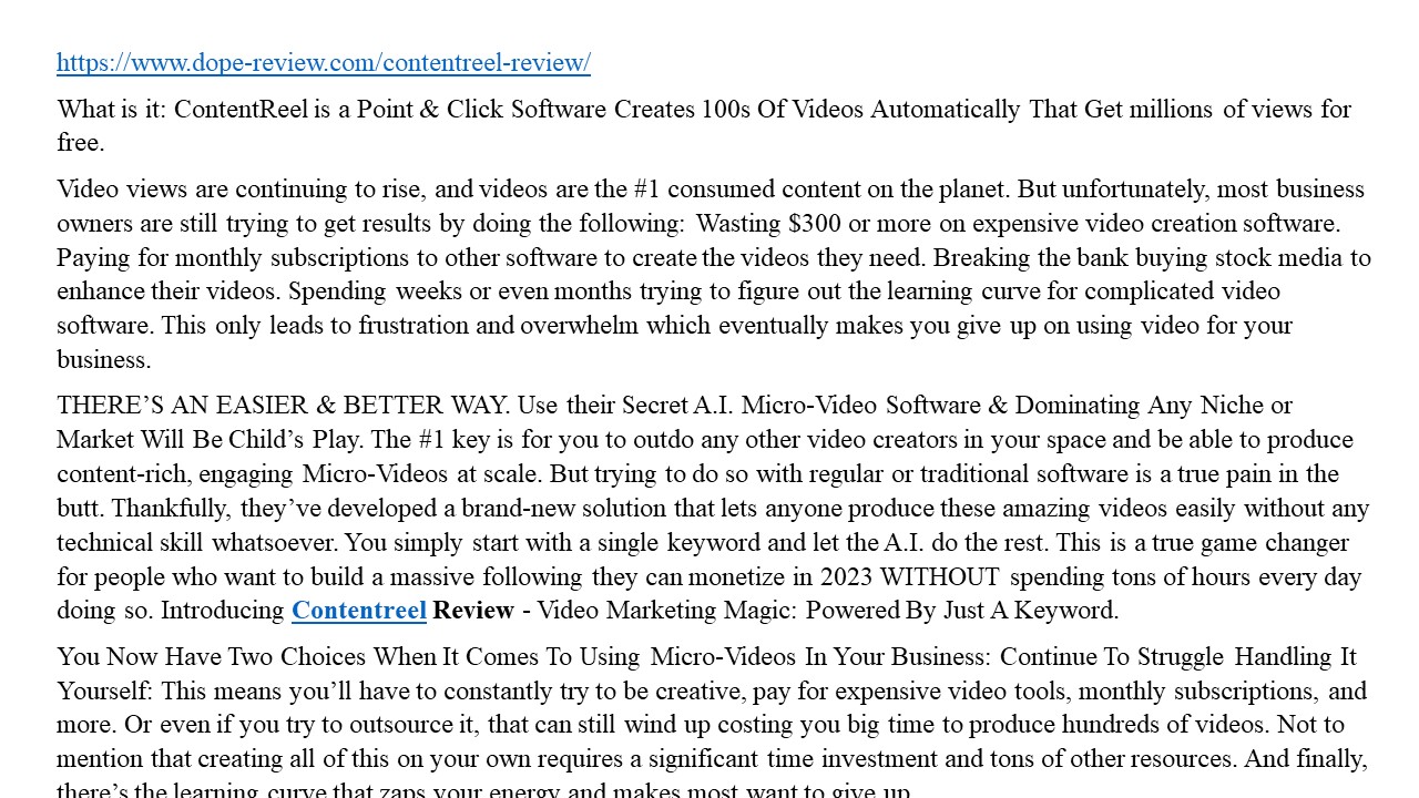 presentation player overlay