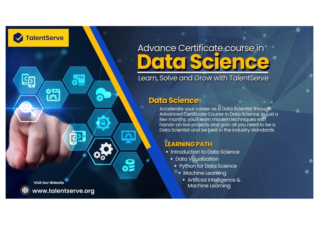 Advance Certificate Course In Data Science | Learn, with TalentServe