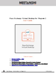 Magento 2 Paya Exchange Virtual Desktop