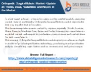 Orthopedic Surgical Robots Market